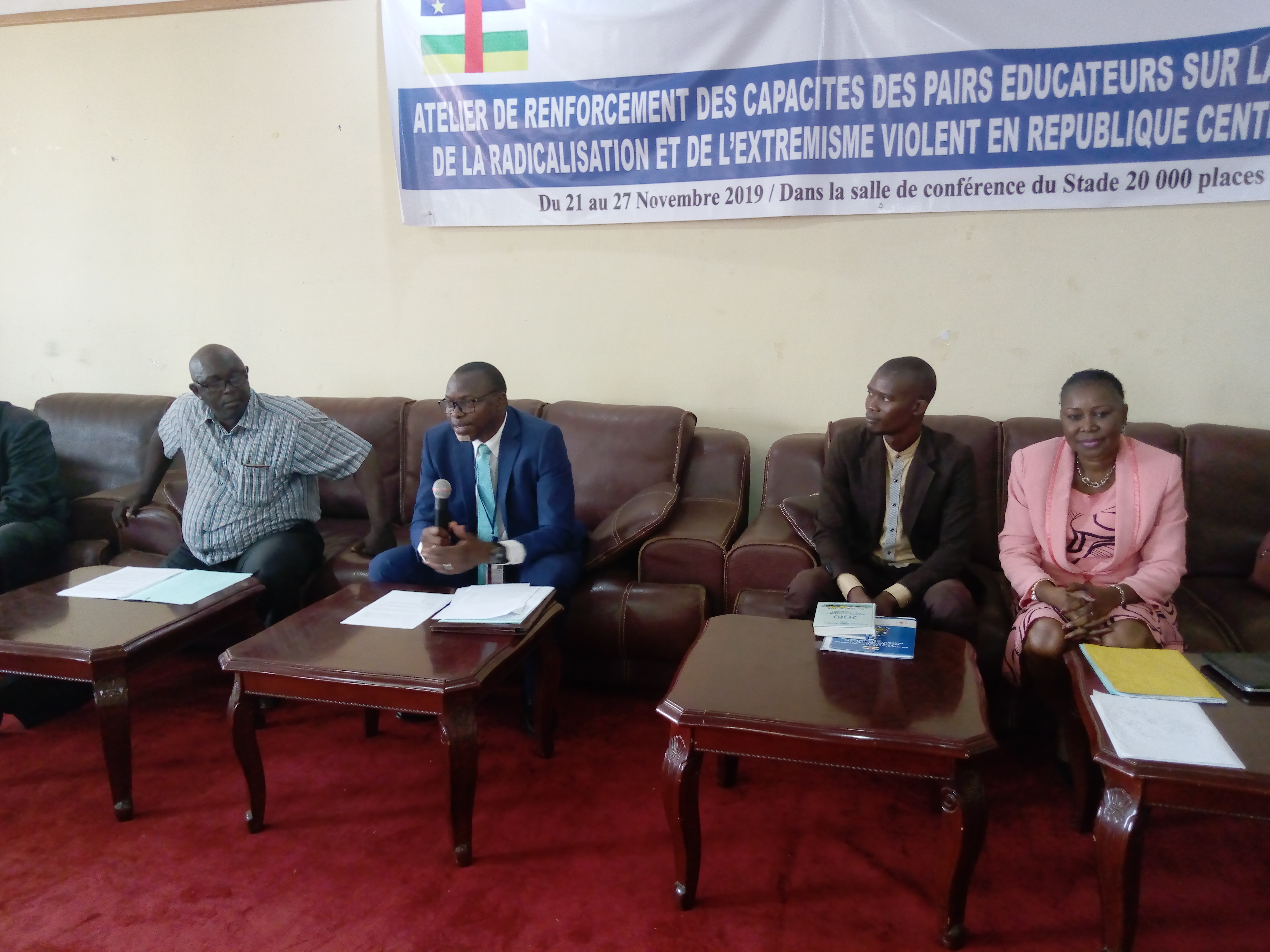Discours du PNUD prononcé par M. Ismaîla DIATTA à la Clôture de la 1ère session de formation de 30 pairs éducateurs sur la SNPREV au stade 20 000 places