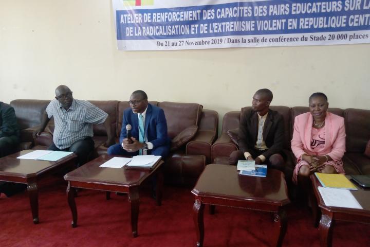 Discours du PNUD prononcé par M. Ismaîla DIATTA à la Clôture de la 1ère session de formation de 30 pairs éducateurs sur la SNPREV au stade 20 000 places